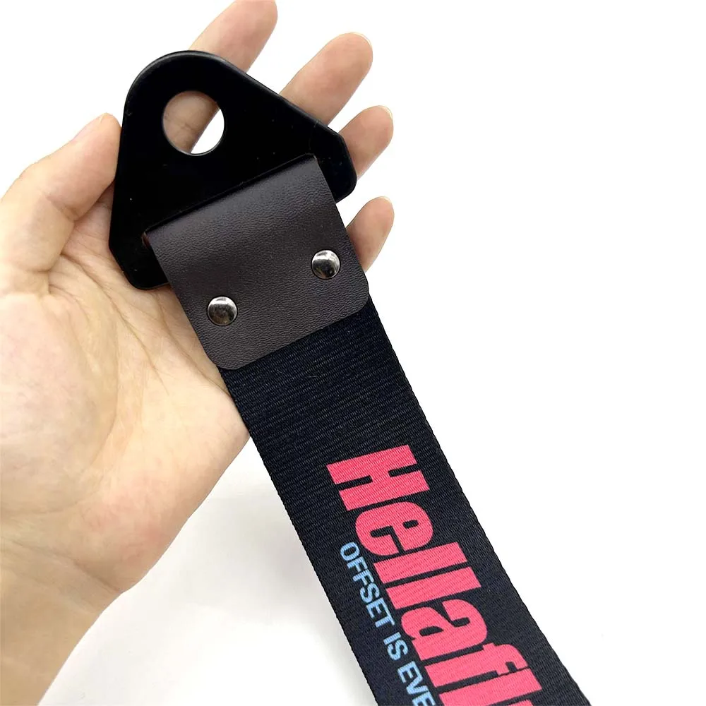 Decorative Car Tow Strap Universal JDM RACING Car Tow Auto Trailer Ropes Front and Rear Bumper Trailer Towing Strap Decor car tow decoration,car decoration strap,car tow strap,car accessories strap