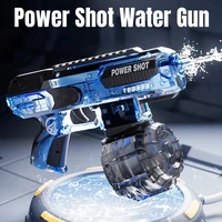 Children High Pressure Electric Water Gun Summer Outdoor Beach Pool Party Fight Game Toys for Kids Automatic Burst Watergun Gift 1