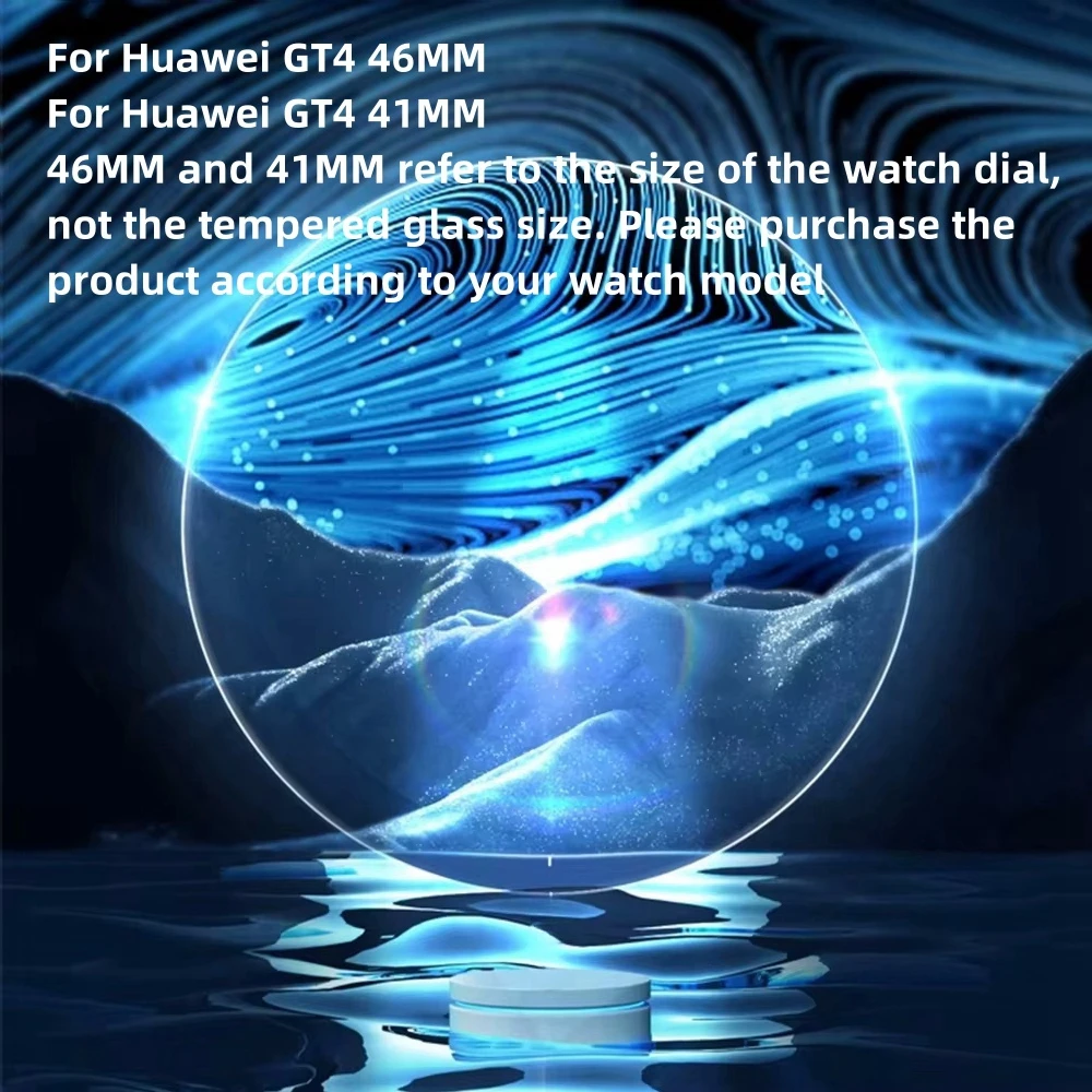 5Pcs Hardness Tempered Glass Screen Protector for Huawei Watch GT 4 46MM 41MM Anti-Scratch Film watch screen protector