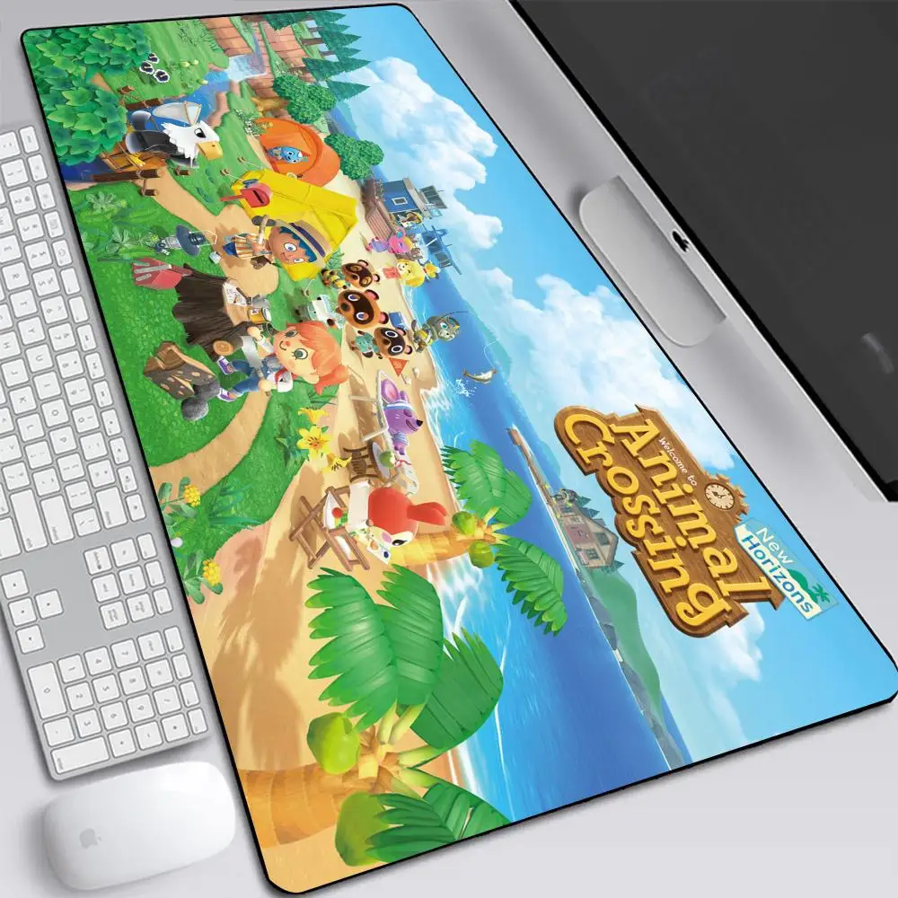 Animal Crossing New Horizons Large Gaming Mouse Pad Computer Laptop Mousepad Keyboard Pad Xxl Office Desk Mat Pc Gamer Mouse Mat