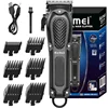Barber Blading Hair Cutting Machine Clipper Kemei KM-1071Grooming Cordless Rechargeable Professional Shaver Clippers 1