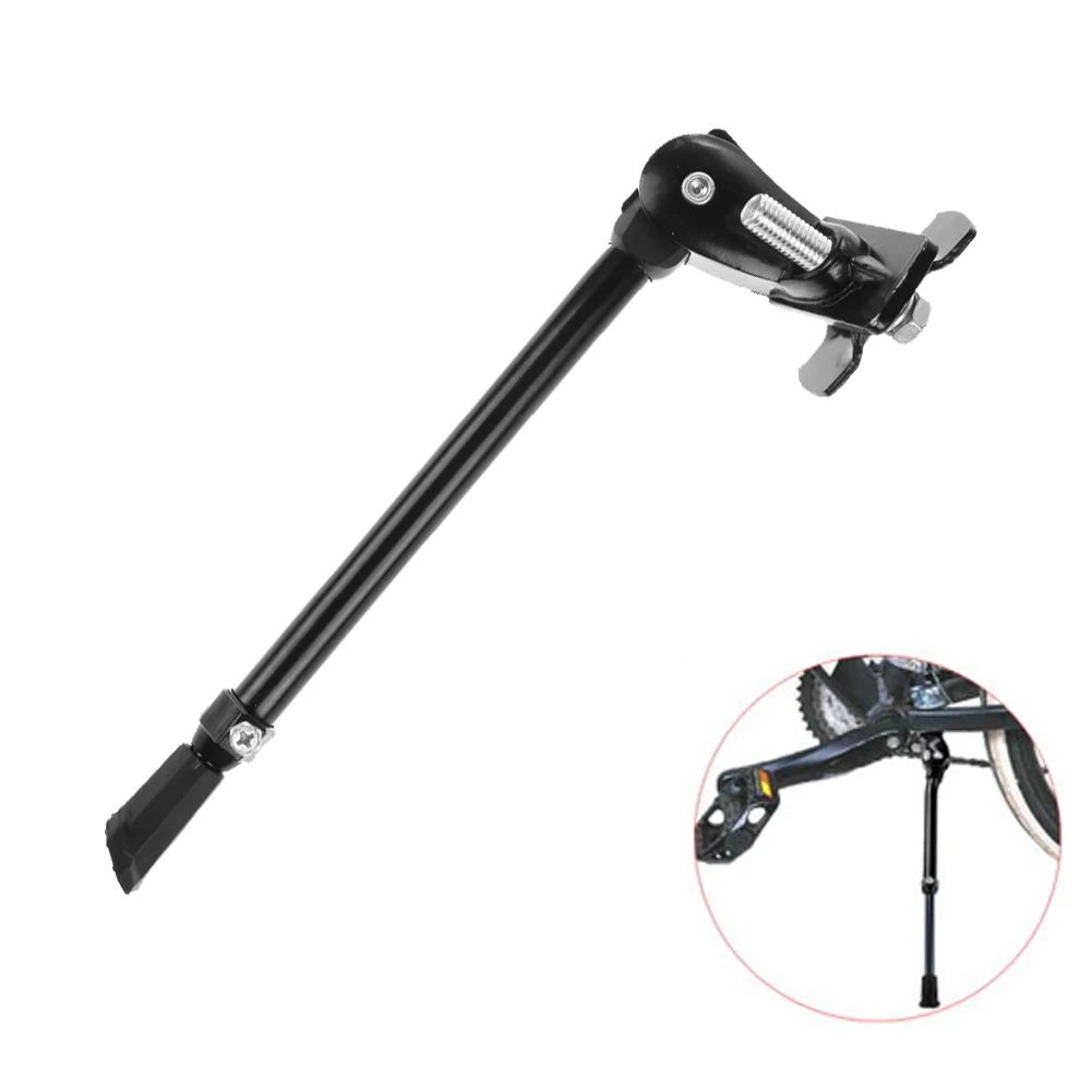 Adjustable Bike Kickstand Aluminum Alloy Rear Side Bicycle Kick Stand Bicycle Kickstand for 16-27inch Mountain Bike/Road Bike