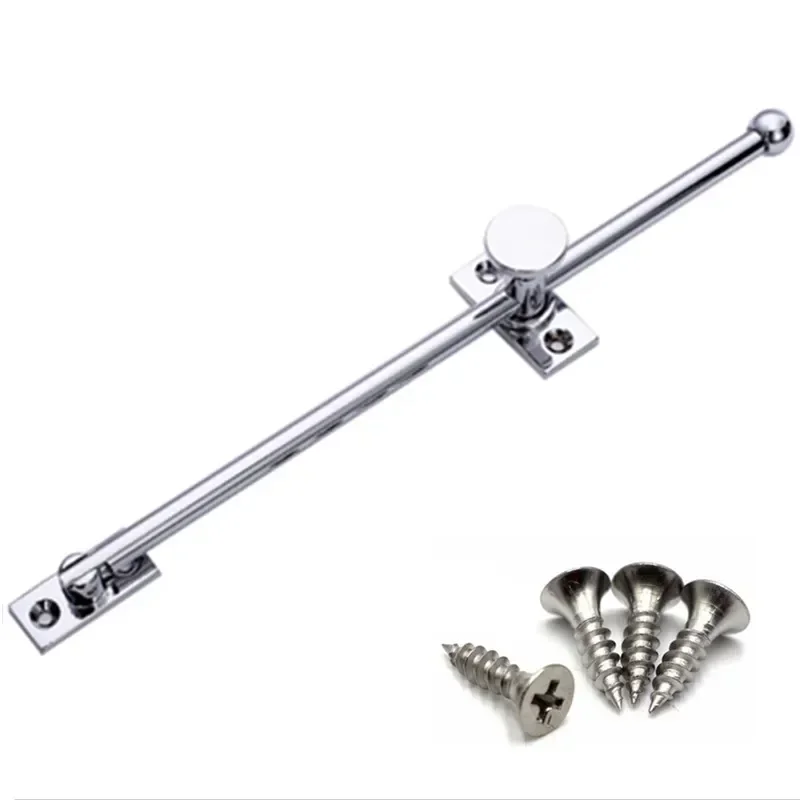1pc Adjustable Wind Brace Bracing Window Support Limiting Stopper Stainless Steel Industrial Wind-proof Rod Flip up and down