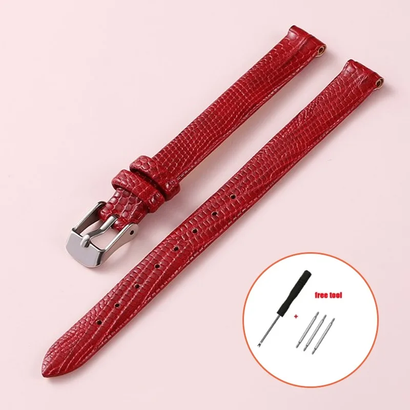 Premium Slim Leather Watch Band – Soft, Sporty, and Universal Fit