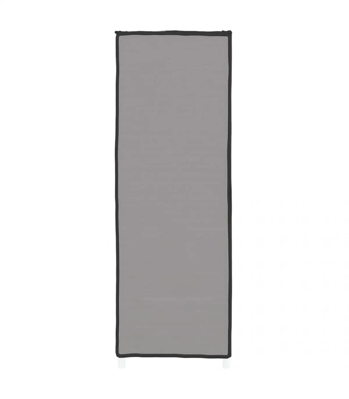Armario zapatero de tela gris 60x28x90 cm, Zapateros