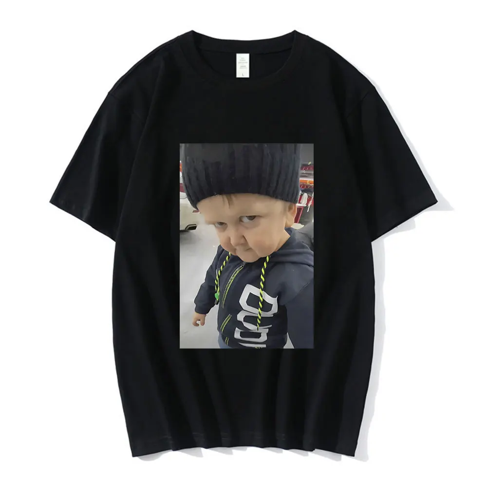 

Футболка с изображением демонического портрета Хабиба и блогера хасбуллы из хлопка для мужчин и женщин, большие размеры