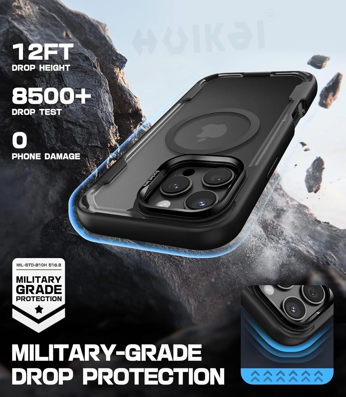 Magsafe Magnetic Full-Body Shockproof Camera Protective Case