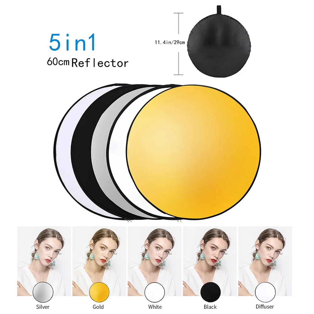 Andoer Professional Studio Photography Softbox Light Kit Including 50*70cm Softboxes/ Photography Umbrella/ 40W Light Bulbs/ 2M 5