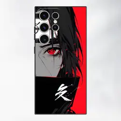 Uchiha Itachi Gaara Black Soft Phone Cover Case - Galaxy S20 FE (Mix01)