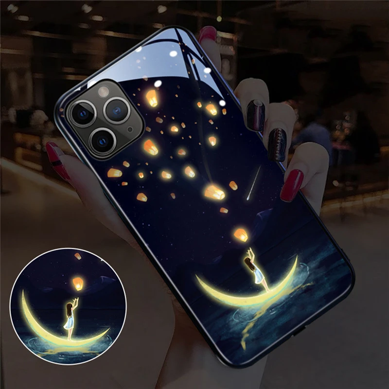 Color Changing Led Light Phone Case Led Glowing Phone Case Samsung