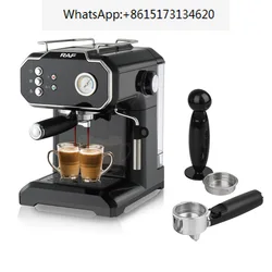 Italian coffee maker, household small semi-automatic high-pressure steam whipping, office