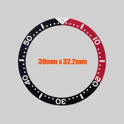 39mm Aluminium Bezel Insert for Flat Bezel Ring (10)