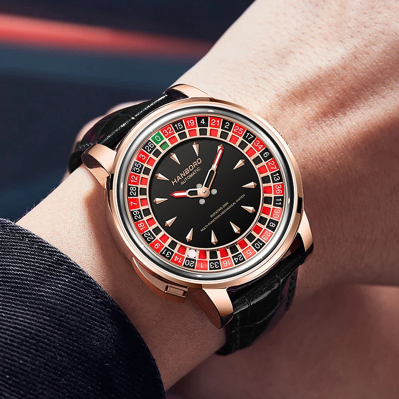 Men's Mechanical Watch fully automatic roulette wheel 1001 mechanical watch