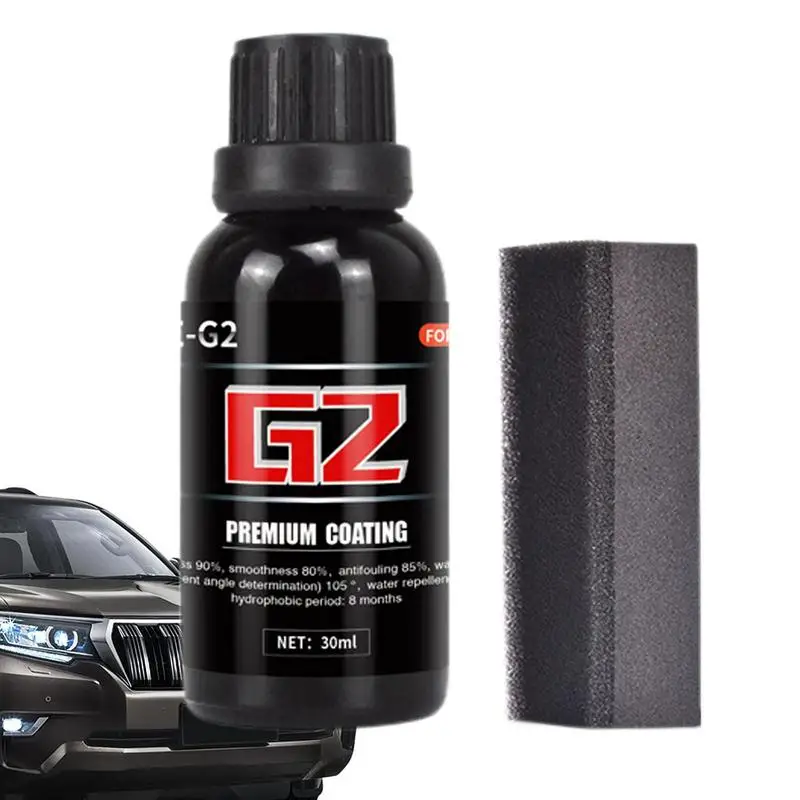 

Car Coating Agent 30 Ml Liquid Crystal Agent Coating For Car High Temperature Resistance Car Maintenance Supplies Form Coating