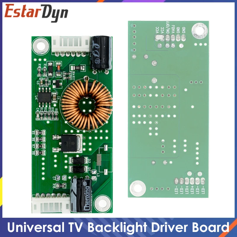 Led Lcd Universale Tv Retroilluminazione Corrente Costante Retroilluminazione Scheda Driver Boost Modulo Step Up Da 10.8-24V A 15-80V 14-37 Pollici