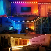 LED Smart Outdoor String Lights IP67 Waterproof With App Control Remote Music Sync for Patio Eave Party Decoration Lighting - Image 6