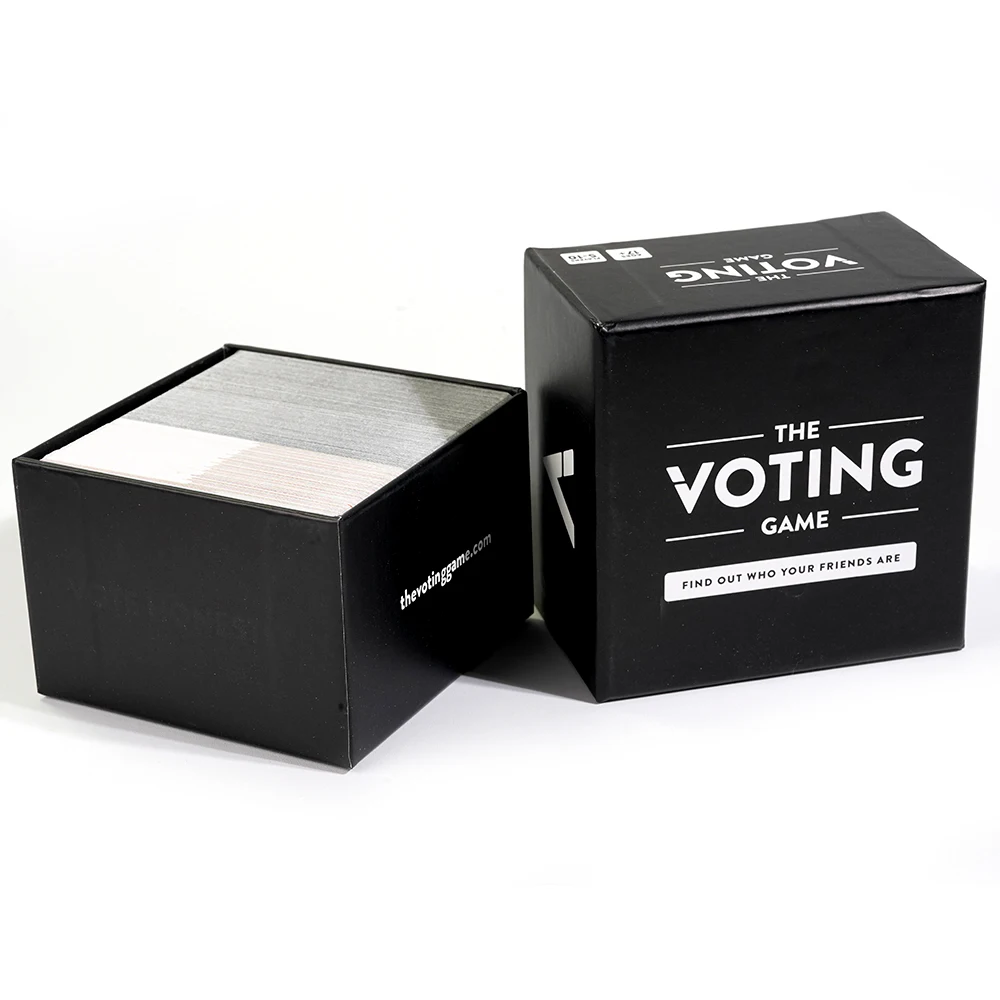 The Voting Game Party Game About Your Friends English Card Game Find Out Who Your Friend Are 5