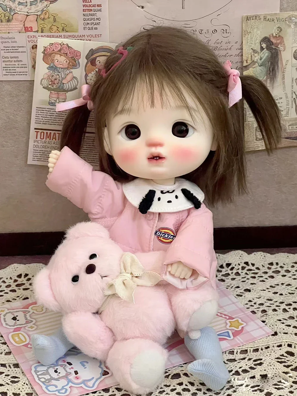 

Новая кукла BJd 1/6, модель fuduoduo из смолы, серия с большой головой, игрушка, подарок на день рождения, DIY, макияж, бесплатная доставка