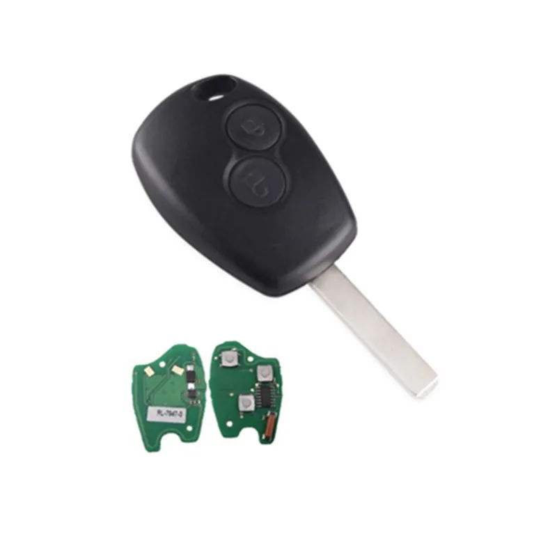 

2/3 Buttons Keyless Remote Control Key Fob 433MHz With PCF7947 Chip For Renault Clio Kangoo Master Modus Logan Twingo Key