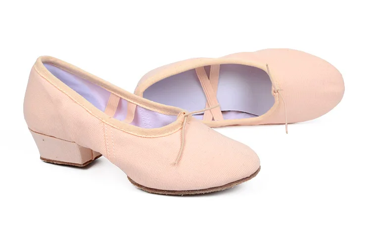 Genuine Leather Ballet Dance Shoes For Women And Girls Yoga Jazz_voghion.com