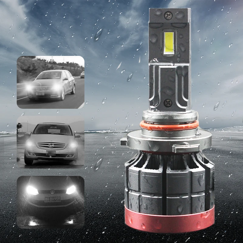 F5d 130W H4 Led Bulb Light 13000lm Auto LED Headlights Bulb Fog Light Car LED Headlamp Kit led car lights led lights led bulbs led headlights led car headlights car headlamps