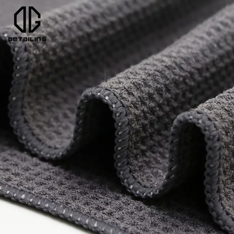 디테일링 마이크로 화이버 세차 타월 60X80cm 자동차 청소 타월 울트라 소프트 건조 천 자동차 디테일링 세척 도구