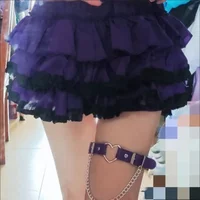 Y2K Spicy Girl Subculture Punk Girl Anti exposure Half length Skirt Harajuku Style Trend Pumpkin Short Skirt Cake Puff Skirt - Image 3