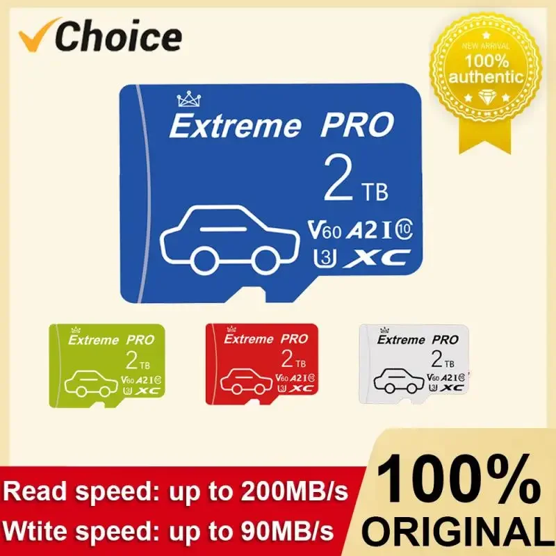 Scheda Di Memoria Sd Da 2Tb 64Gb 128Gb Sd/Tf Flash Card Mini Sd Card Uhs-1 Scheda Di Memoria Flash Con Adattatore Sd Gratuito Per Nintendo Switch