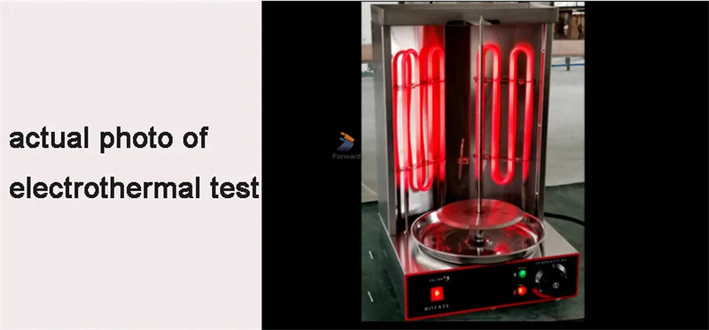 Description Picture 4 of itemRotisserie Equipment BBQ Grill LPG Barbecue Tools For Outdoors Commercial Vertical Shawarma Kebab Machine Barbecue Machine