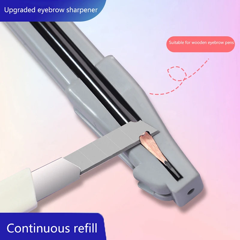 

Точилка для бровей Microblading, тонкий инструмент для полуперманентного макияжа бровей