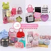 Spring Summer 2025 Fashion Casual Children's Mini Candy Jelly Handbag Crossbody Multicolor Single Shoulder Bag for Kids