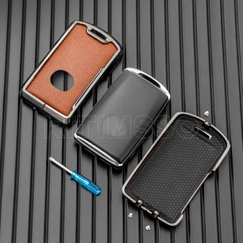 Zinc Alloy Leather Car Key Cover Case for Mazda 3 Alexa CX-30 CX30 CX5 CX 5 CX-5 CX8 CX9 CX4 2019 2020 Auto Accessories - Zinc Alloy Leather Car Key Cover Case for Mazda 3 Alexa CX 30 CX30 CX5