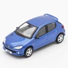 DCT 1/64 206 Model Car Vintage Vehicle Hatchback Diecast Car Collection Toy Station Vehicle Gift For Adults With Display Case 5