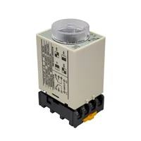 ST3PA-A/B/C/D/E/F/G Time Relay With Base Socket Power On Time Delay 8 Pins Off Delay Timer Relay AC 220V DC12V 24V 3
