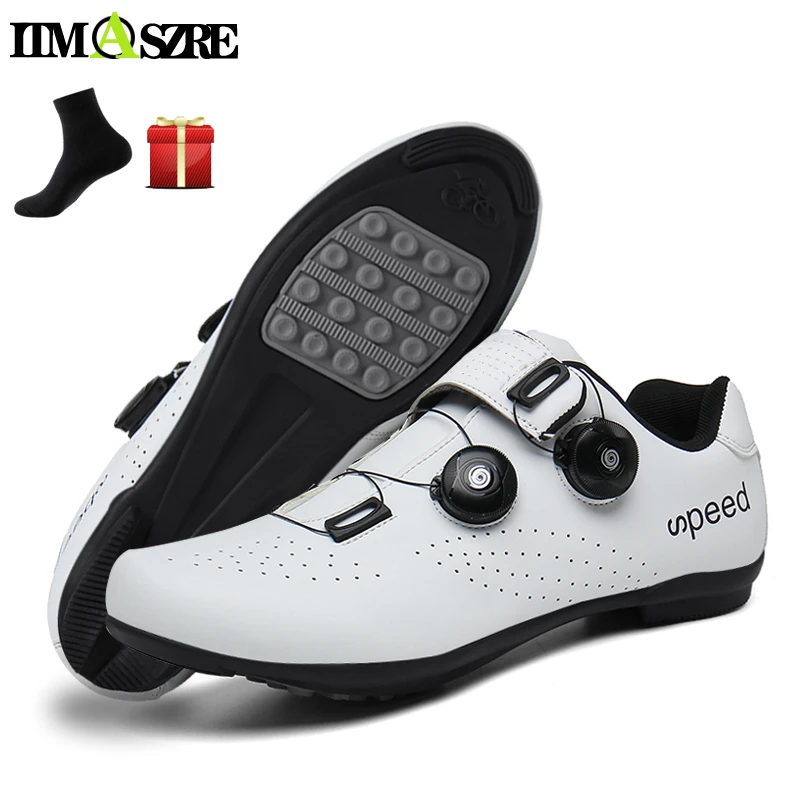 Zapatillas de ciclismo sin tacos para hombre y mujer, zapatos planos para bicicleta de montaña deportiva, velocidad triatlón Spd para carreras al aire libre|Zapatillas de ciclismo| - AliExpress