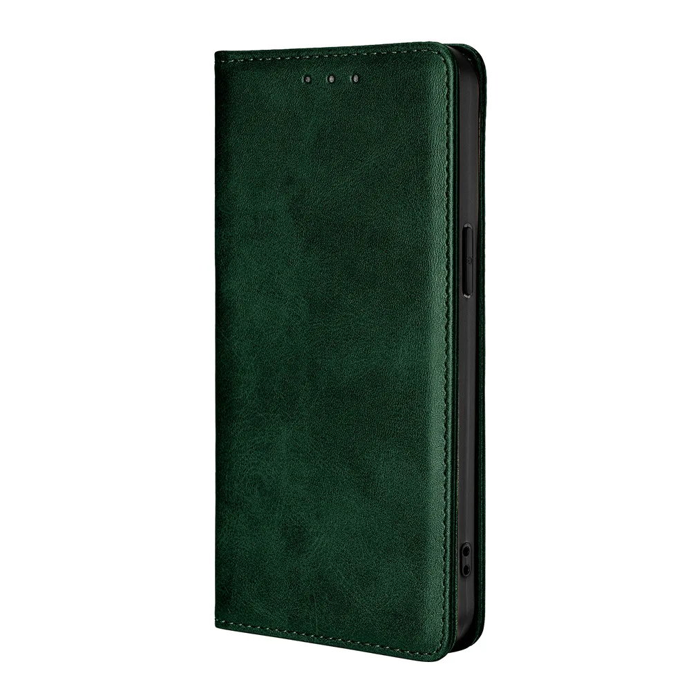 Luxury Wallet Flip Case with Kickstand and Card Slot - Sleek Hard Shell Cover