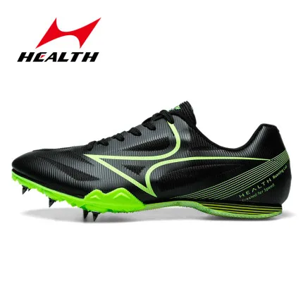 Health Middle Short Distance Spike Running Shoes Student Track and Field Competition Professional Sprint Long Jump Nail Shoes