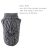 Casual Warm Dog Sweater Autumn and Winter Pet Clothing Pet Clothes 6
