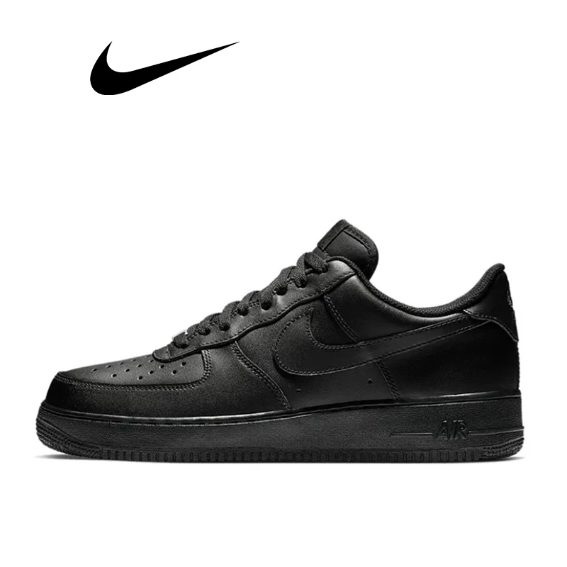Nike Air Force 1 07 Scarpe Basse Da Skate Per Uomo Donna Classici All Black Casual Sneakers Af 1 Scarpe Da Ginnastica Sportive Cw2288-001