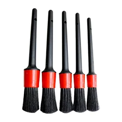 Premium 5 - Piece Car Interior & Wheel Cleaning Brush Kit (5Pcs)