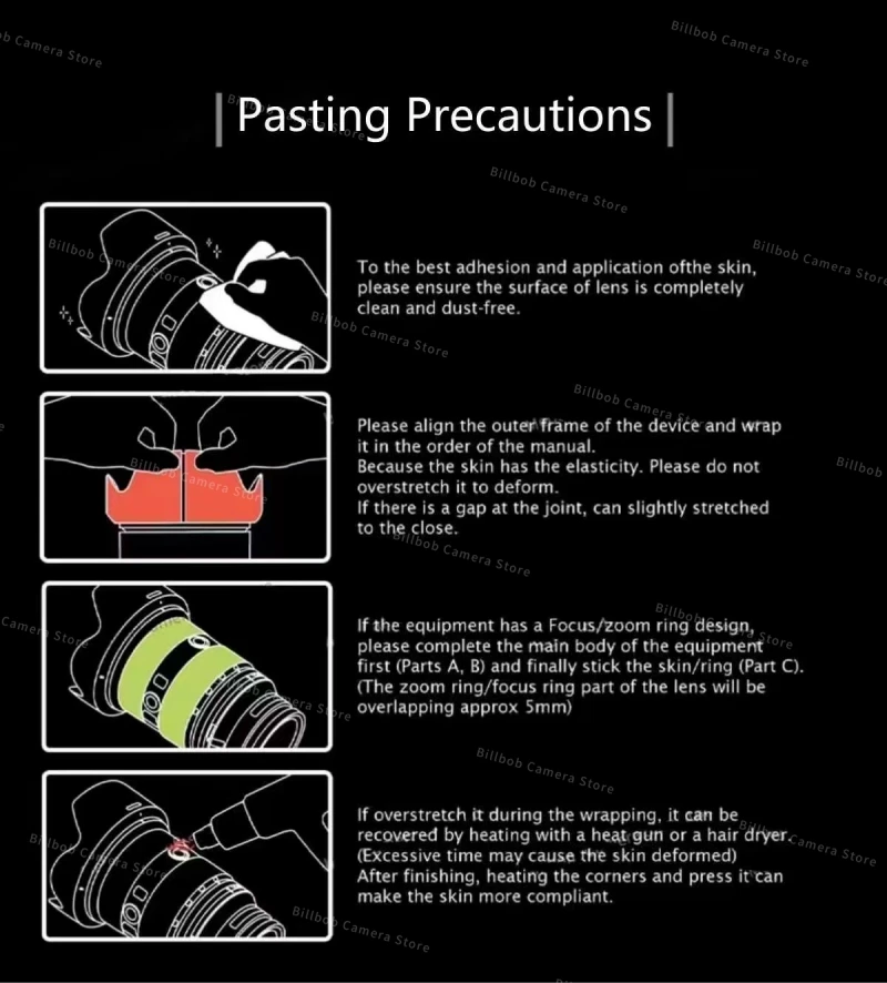 Description Picture 5 of itemVG-C3EM Decal Skin Vinyl Wrap Film Sticker For Iconic Brand A7III A7RIII A9 A7M3 A7RM3 A7RM3A A7R3 A7R3A Camera Battery Grip Handle