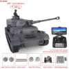 HENG LONG 1/16 Gray 7.0 Customized Panzer IV F2 RTR RC FPV Tank 3859 Metal Wheels W/ Camera Steel Gearbox Bearing Toys TH17418 1