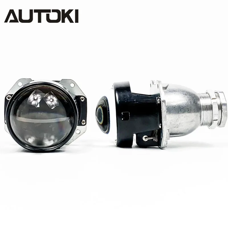 

2022 AUTOKI Brand Factory New Micro Mini D2S 4.0 VER H1 9.5 BI Xenon Projector lens For Car Headlight retrofit replacement