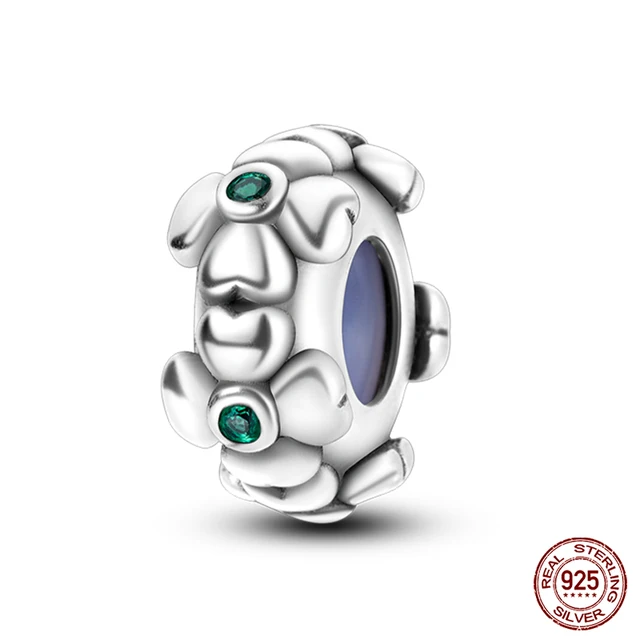 Charm Pierre De Naissance En Argent Sterling, Breloque Pierre De