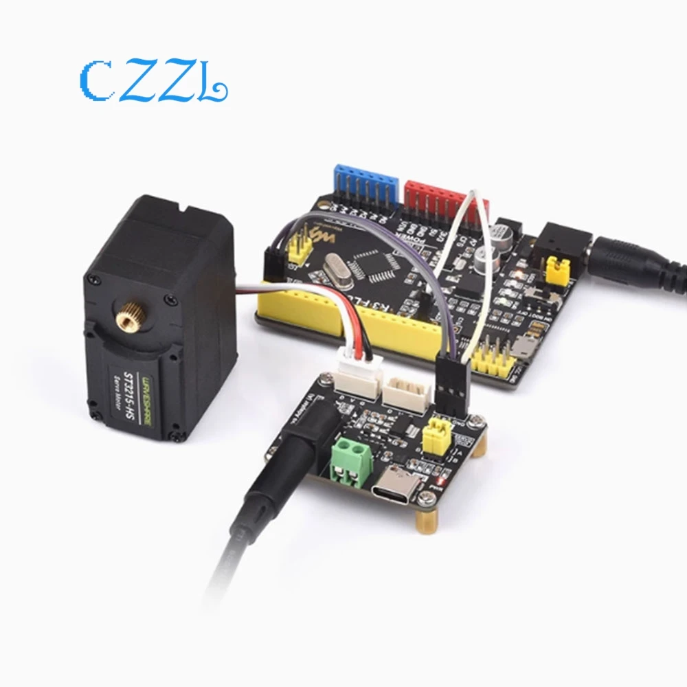 Serial bus servo driver board module suitable for ST/SC series robots/Raspberry Pi UART image 2