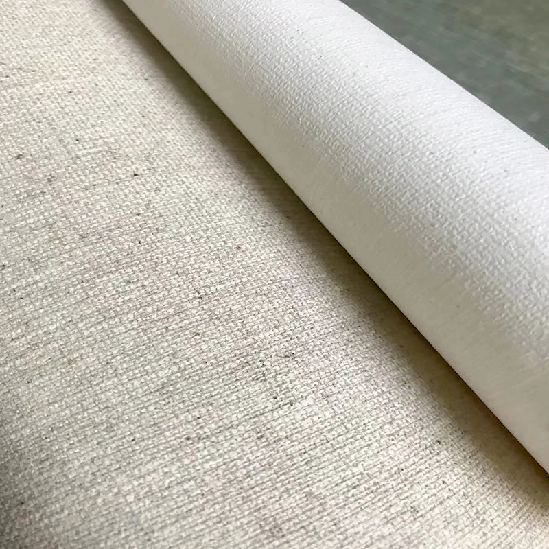 5m Cotton Canvas Roll Specially Used For Graffiti Paint Art Pure Cotton Hemp Blend Oil Painting Cloth Painting Cloth Graffiti