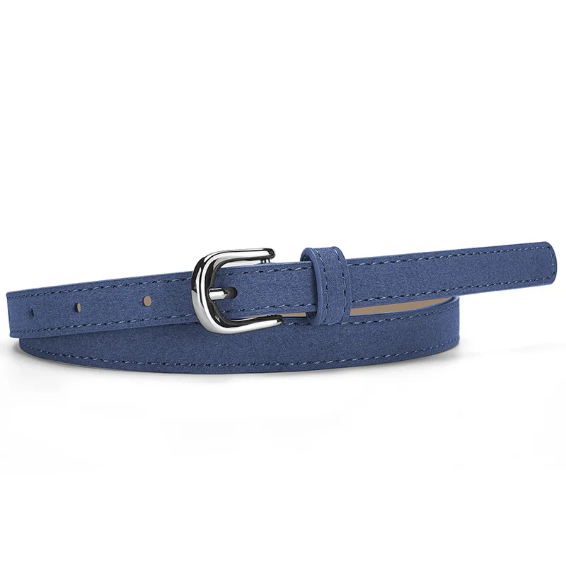 Chic Minimalist Women's Leather Belt - Versatile Accessory