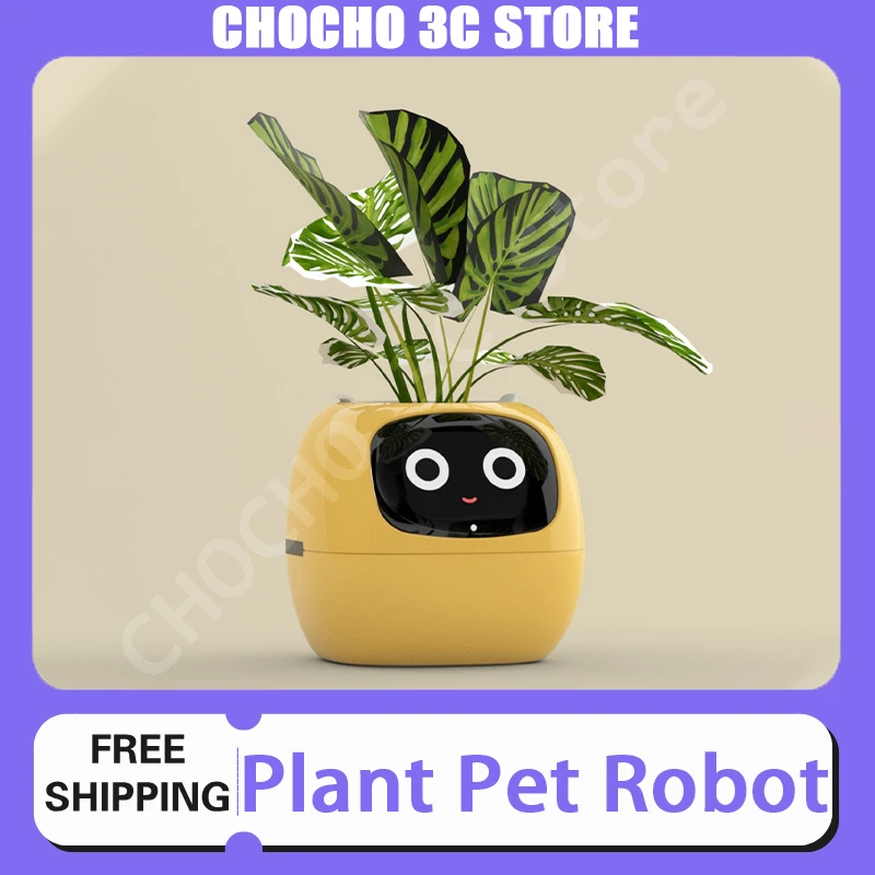 Ivy Plant Pet Robot Creative Interaction Tamagotchi Pet Small Pot App Control Cute Smart Flower Plants Express Emotions