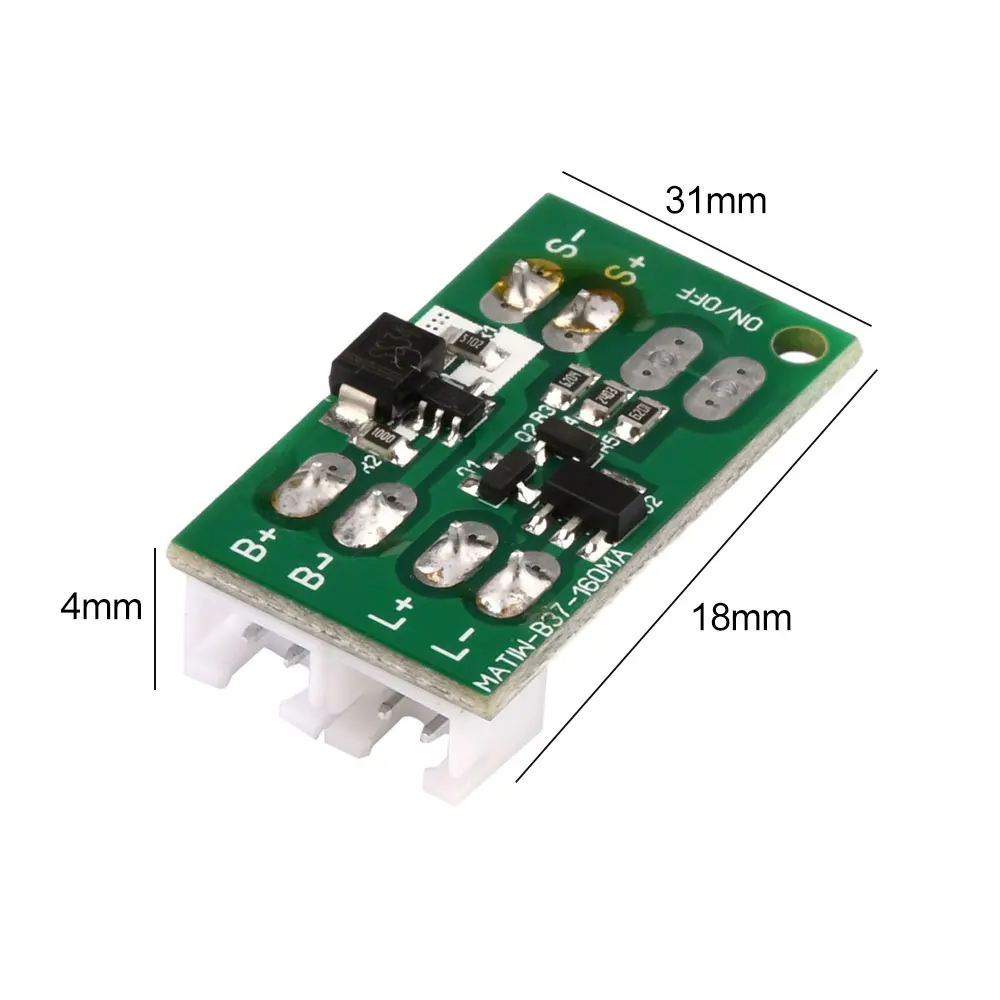 160ma Automatic Solar Panel Battery Charger Board Night Light LED Lamp Control Switch Battery Charger Charging Controller Module
