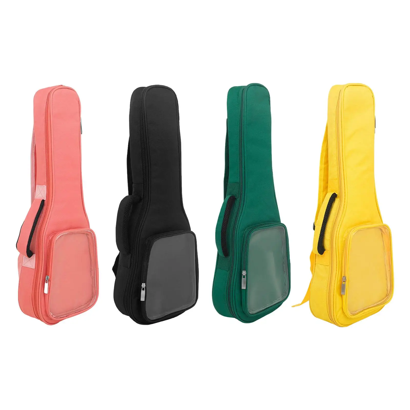 23in Oxford Cloth Ukulele Bag Portable Carry Case for Travel Outdoor Camping